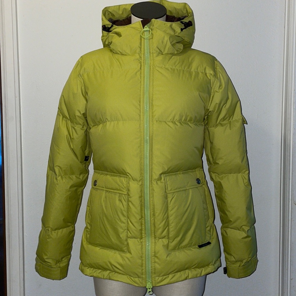 HOLDEN Lime Green Winter Down Parka Jacket size M NWOT - Picture 9 of 15